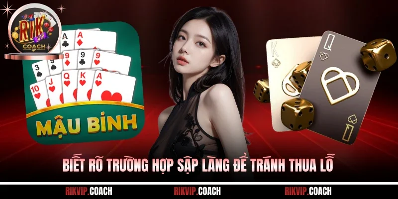 Biết rõ trường hợp sập làng để tránh thua lỗ