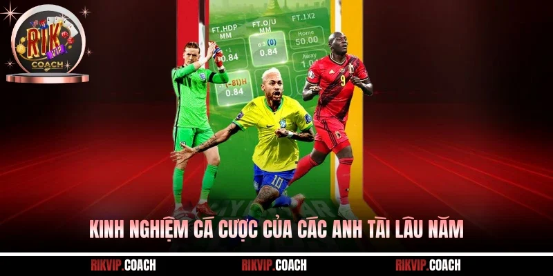 Kinh nghiệm cá cược của các anh tài lâu năm