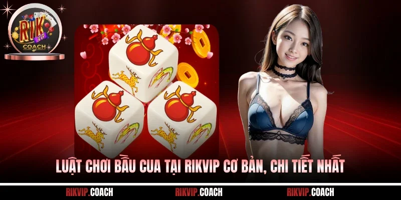 Luật chơi bầu cua tại Rikvip cơ bản, chi tiết nhất