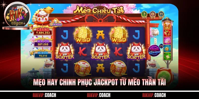Mẹo hay chinh phục Jackpot từ Mèo Thần Tài