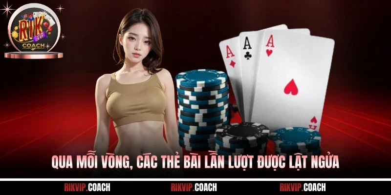 Qua mỗi vòng, các thẻ bài lần lượt được lật ngửa