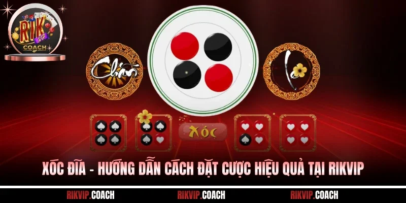 Xóc Đĩa - Hướng Dẫn Cách Đặt Cược Hiệu Quả Tại Rikvip